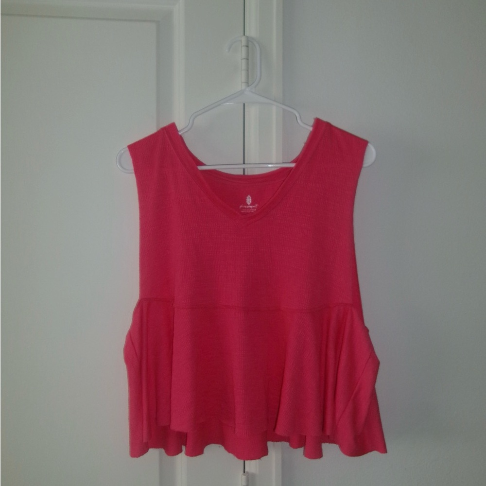Free People Movement Pink Sleeveless Tank